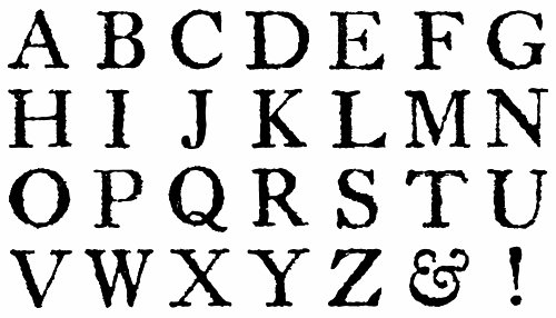 Hero Arts Ll929 Wood Sets, Legacy Letters #TOP2