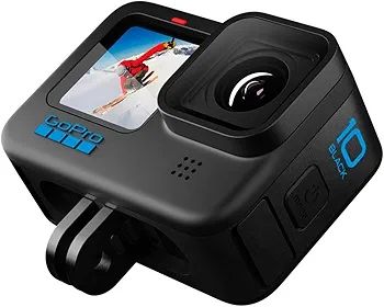 GoPro HERO10 Action Camera with Free Swivel Clip, Extra Battery GoPro HERO10 Action Camera with Free Swivel Clip, Extra Battery