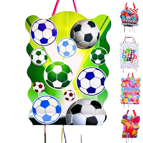 Pinata Anniversaire Enfant Piñata pour Jouets Piñata Football Piñata Anniversaire Piñata Anniversaire Pinatas pour Enfants Pinatas Remplissage Piñata Football PARTY4EVER