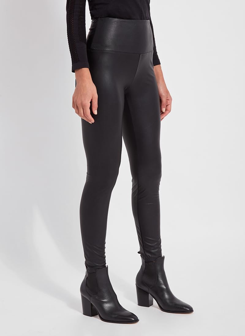 Lyssé Women's Misses Textured Leather Legging - Image 2