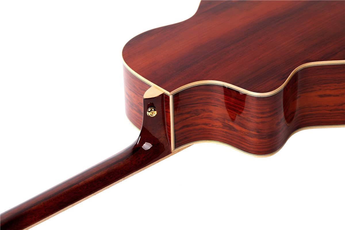 Amazon | Stansen T-930Cアコースティックギター、Cocobolo GFカット