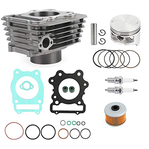 Areyourshop Cylinder Top End Rebuild Kit Fit for Honda TRX 300 Fourtrax FW 4x4 2x4 1988-2000 - Thumbnail 2