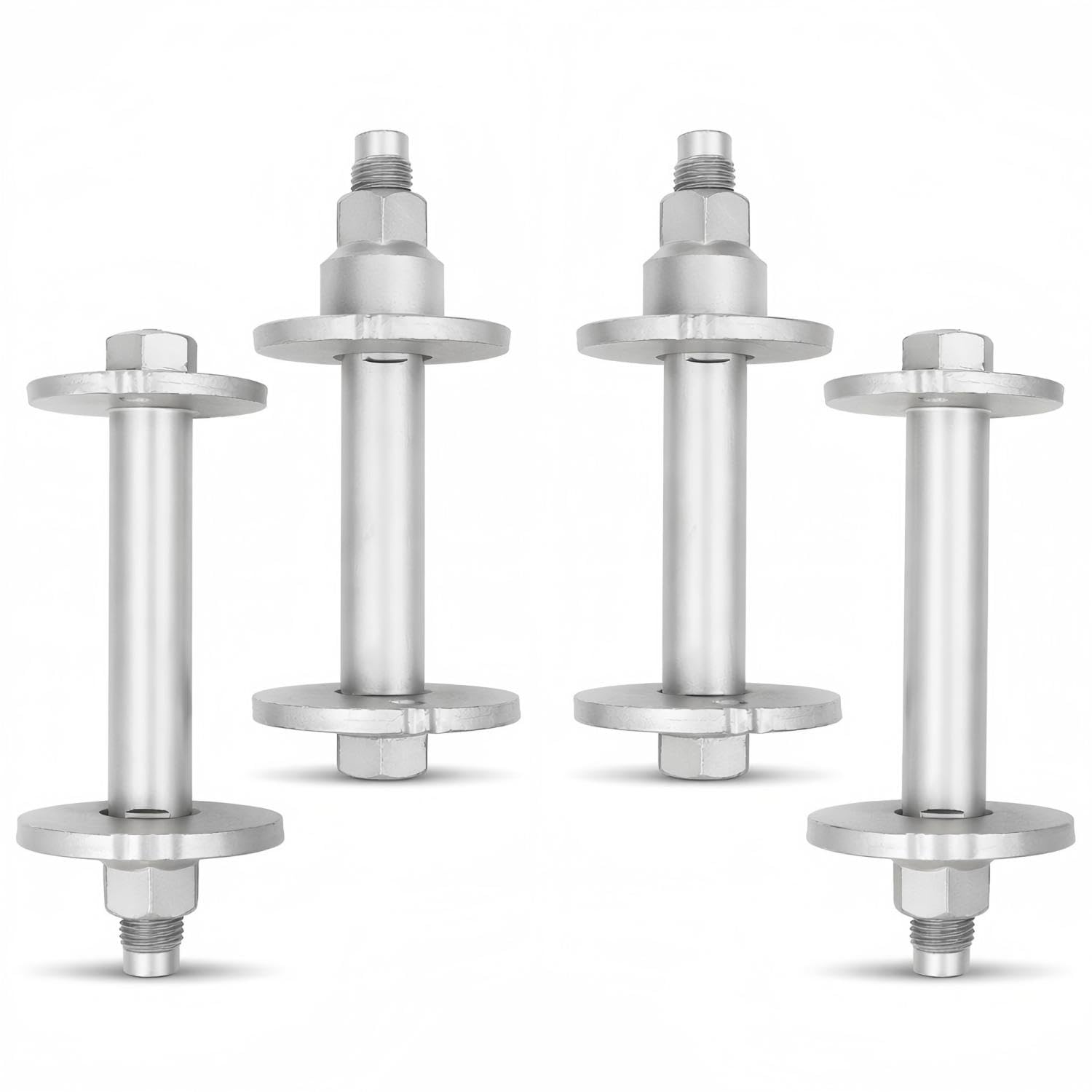 ULZOZN Front Alignment Camber Toe Adjustment Bolt Fit for Toyota Tacoma 1995-2004 4Runner 1996-2002 Replace 48409-35050 48452-35020 90080-11283, 4 Pcs Lower Control Arm Cam Bolts Kit