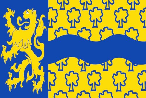 Haarlemmerliede vlag 1975 grand drapeau ancien ancienne commune