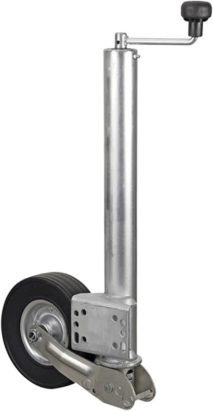 Replacement 60MM Heavy Duty Folding Wheel Cap 400KG Trailer Jack Leg Stand RV Parts Camper Caravan Accessories