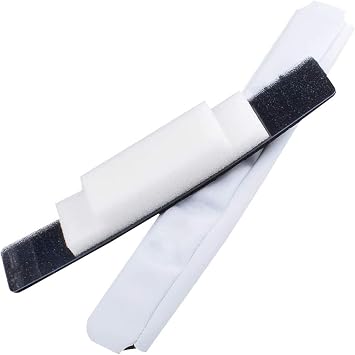 Replacement Headband Cushion Compatible with Beats Pro & Detox Headphones, Top Headband Pad Repair Part, Soft Comfort Headband Cover White