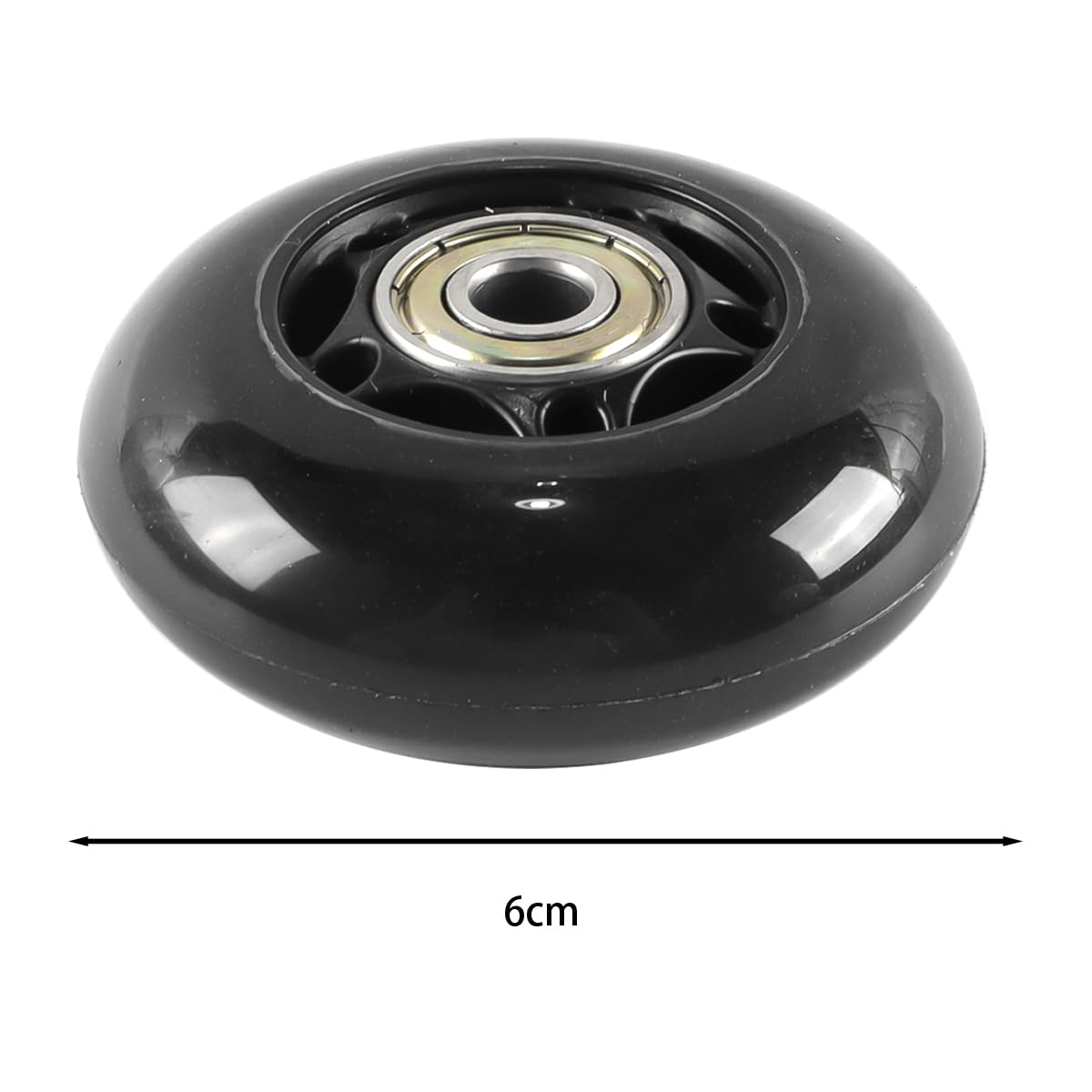 Patines en línea 64mm 82A rodamientos ABEC-7 para patinaje interior exterior entrenamiento