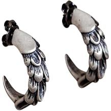 New 2026 100% 925 Sterling Silver Eagle Claw Stud Earrings Personality Men Women Ear Jewelry Accessories Neo-Gothic Style Fashion Creative Gift