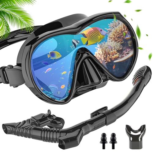 IEEILULU Set da Snorkeling con Maschera e Boccaglio