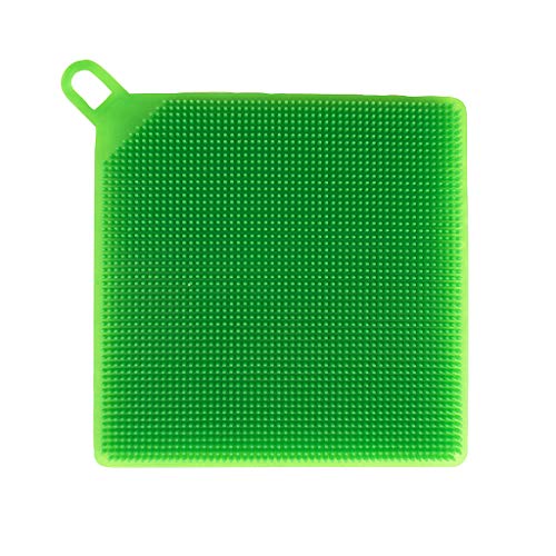 Silikon Schwamm 3er Set | Spülschwamm waschbar 3 Farben | Kitchen Sponge Silikon 3 St. | Spülschwamm silikon | Silikonschwamm Küche (4tlg Silikon Schwamm Set)