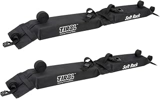 Parliky 2 Peças Acessórios De Caiaque Caiaque Rack De Teto Para Carro Rack De Bagagem Rack De Teto Para Carro Acessórios De Carro Universais Rack De Teto Placa De Remo De Carro Quadro De