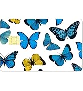 Adesivi Skin Per Carte Di Marmo - Set 4 Design, PVC Impermeabile, Anti-graffio, 186.3x137.3mm, Protezione Personalizzata - Foto 4