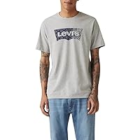 Levi's Graphic Crewneck Tee T-Shirt, Batwing Bandana Fill 224