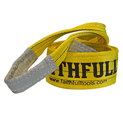 Faithfull outils Faitdls3t3 m 3 tonne 90 mm x 3 m levage Sling Jaune – Bleu