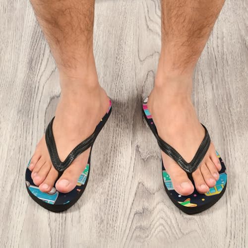 Womens Flip Flops Cartoon Car CuteNon-Slip Casual Beach Slippers Rubber Sandals214B32424