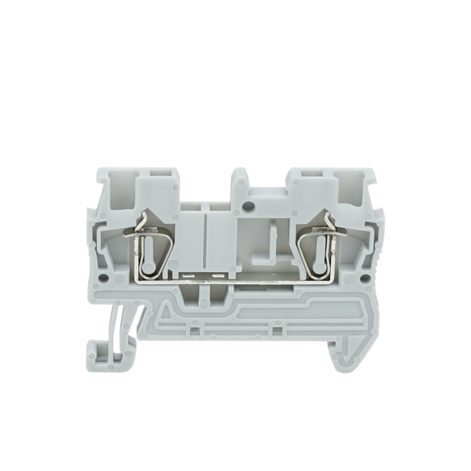 10 pezzi ST1,5 connettore a gabbia a molla 1,0 mm² 16 AWG, collegamento elettrico su guida DIN, morsettiera