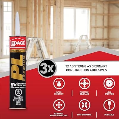 118mL PL Premium Multi Purpose Construction Adhesive