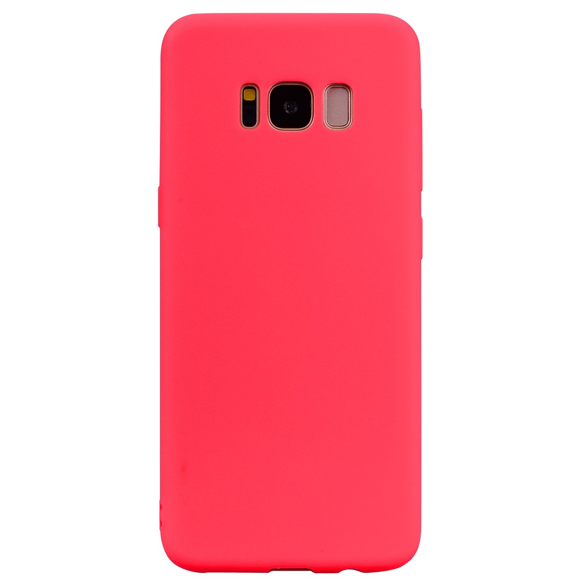 cuzz - Carcasa para Samsung Galaxy S10 Plus+(1 Protector de Pantalla de Cristal Templado) Color sólido Premium Flexible de Silicona TPU y Funda Delgada y Antideslizante, Color Negro — view 20