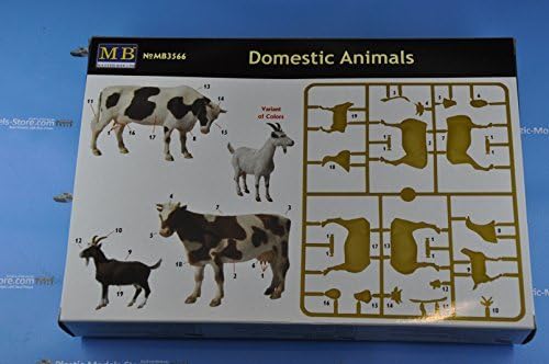 Domestic Animals. Cows & Goat 1/35 Master Box 3566