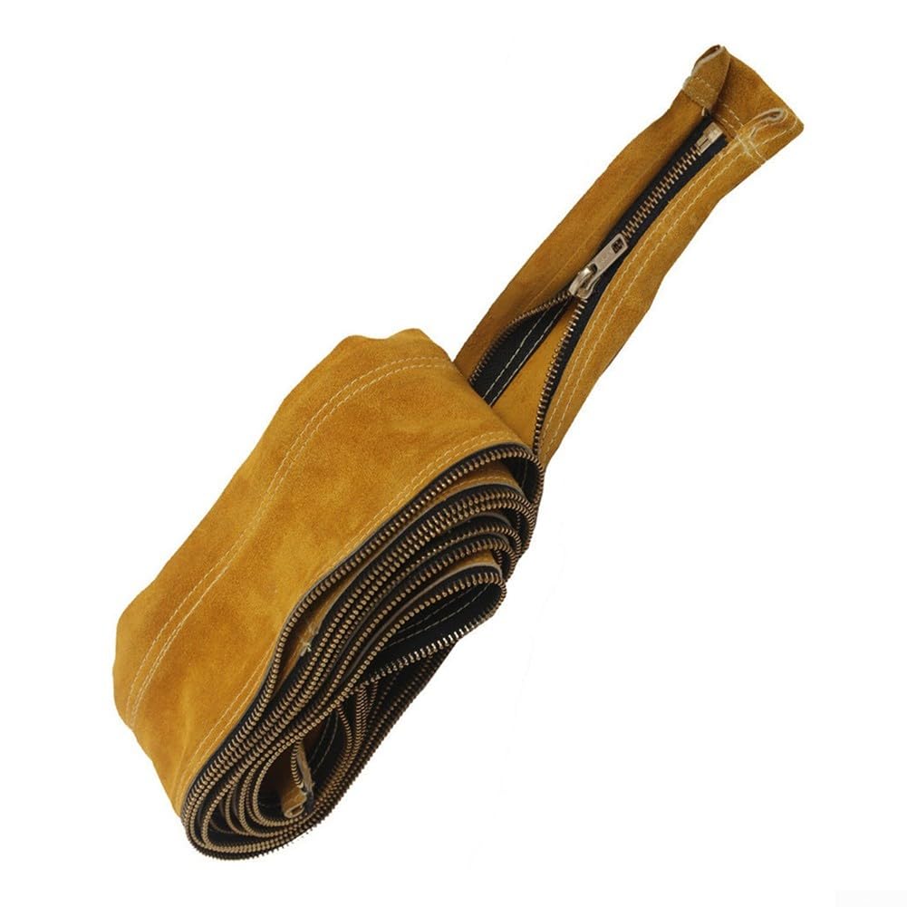 Manchon de protection ignifuge en cuir anti-usure pour MIG TIG