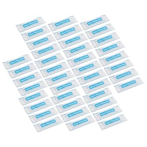 Mikinona 80 pezzi Bustine Nasale Istantaneo per Lavaggio Nasale Fisiologico Granulometria Fine Scioglimento Rapido Quotidiana Adatto e Adulti Protezione Naso e Disagio