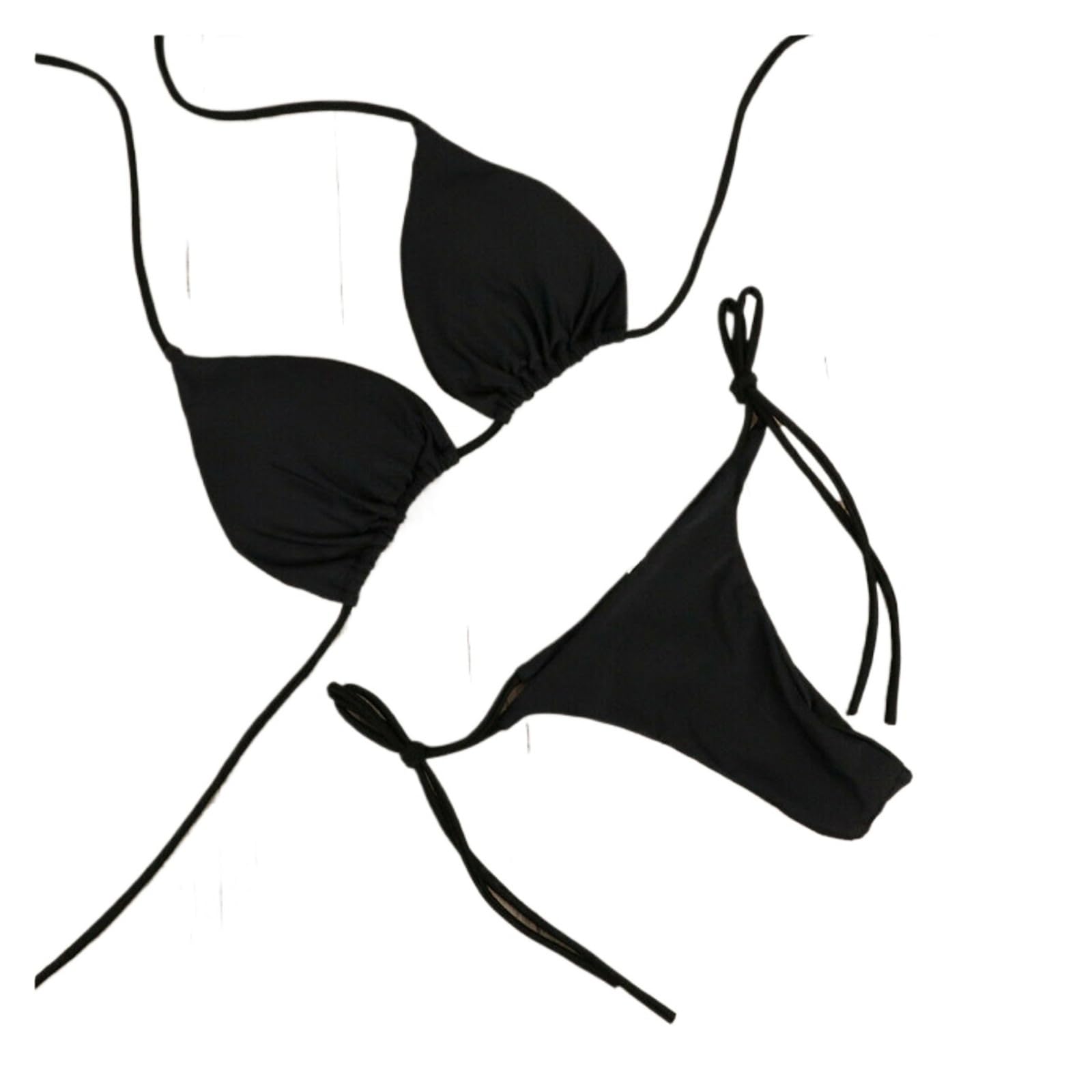 Generico Costume da Bagno Donna Bikini Perizoma Due Pezzi Costumi Femminili