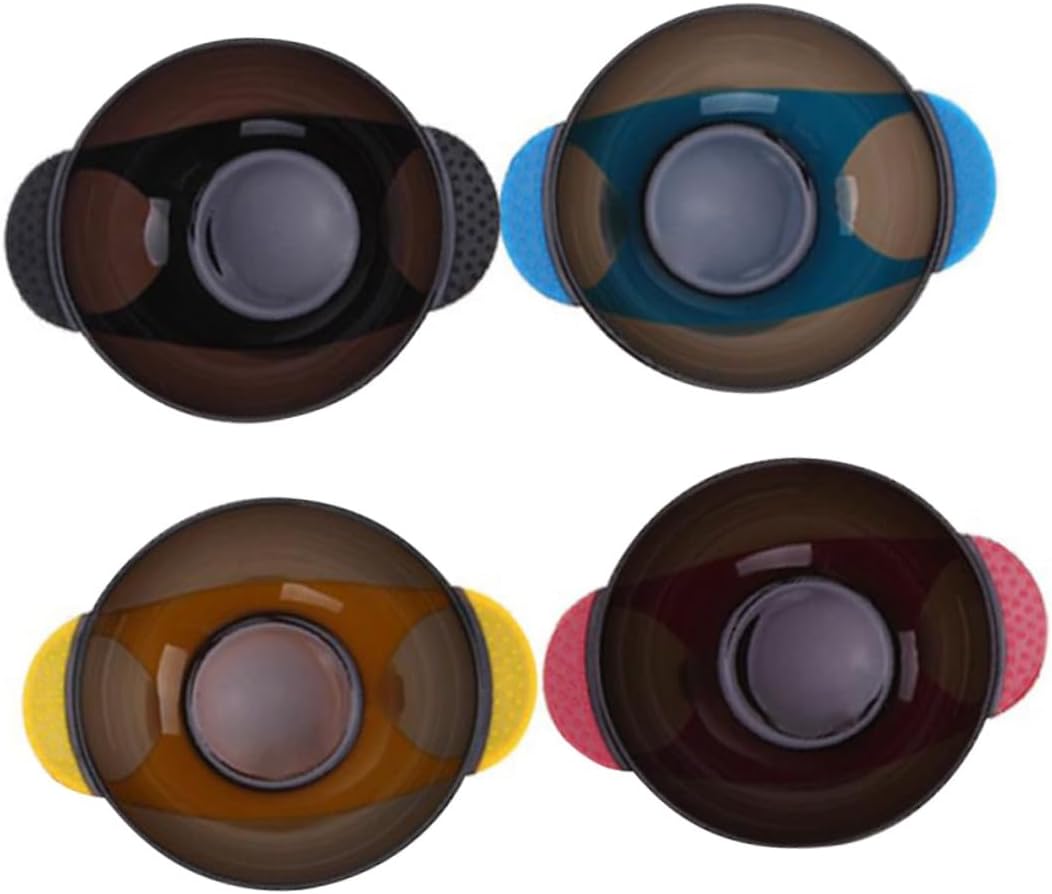 4 Pcs Hair Color Mixing Bowls with Cups Hair Dyeing Bowls for Salon Home Use Hair Tinting Containers for Easy Color Application