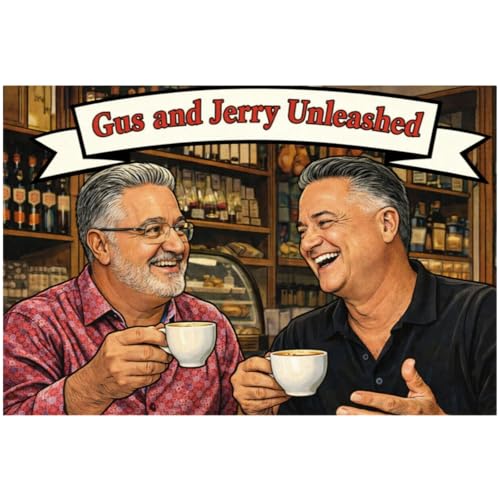『Gus and Jerry Unleashed』のカバーアート