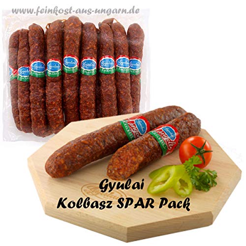 SPAR PACK | Gyulai 1kg Kolbasz, HEISSGERÄUCHERTE „LANGOLT” WURST 1kg