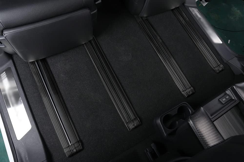 8PCS Track Tube Sill Molding Trim Plates Protector Fits for All New Sienna XL40 2021-2024 (Black)