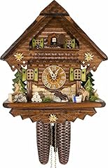 Cuckoo Palace German Cuckoo Clock Summer Meadow Chalet with 8 Day Movement 13 1 / 3 inches Height photo Cuckoo Palace German Cuckoo Clock Summer Meadow Chalet with 8 Day Movement 13 1 / 3 inches Height