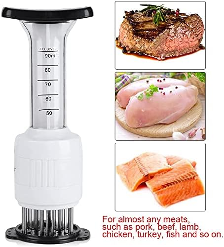 Inyector de Adobo para Carne GOTOTOP con Agujas de Acero miniatura 4