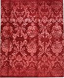 Nain Trading Sadraa 253x203 Orientteppich Teppich Rot Handgeknüpft Indien Design Teppich Modern
