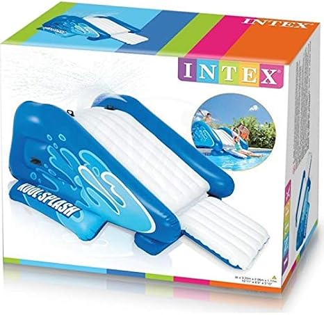 intex kool splash inflatable swimming pool water slide accessory