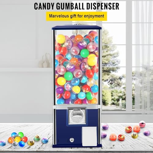 VGVGV 25.2 in Gumball Dispenser Height Candy Machine Huge Load Capacity Vintage Style for Game Retail Stores Commercial Home Use Durability, Efficience - Thumbnail 2