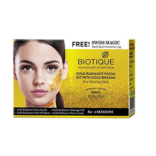 Biotique Gold Radiance Facial Kit for Glowing Skin