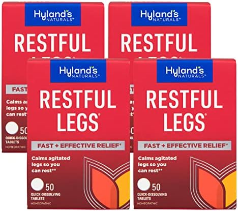 Hyland's Restful Legs Tablets 50 ea (Pack Of 4)