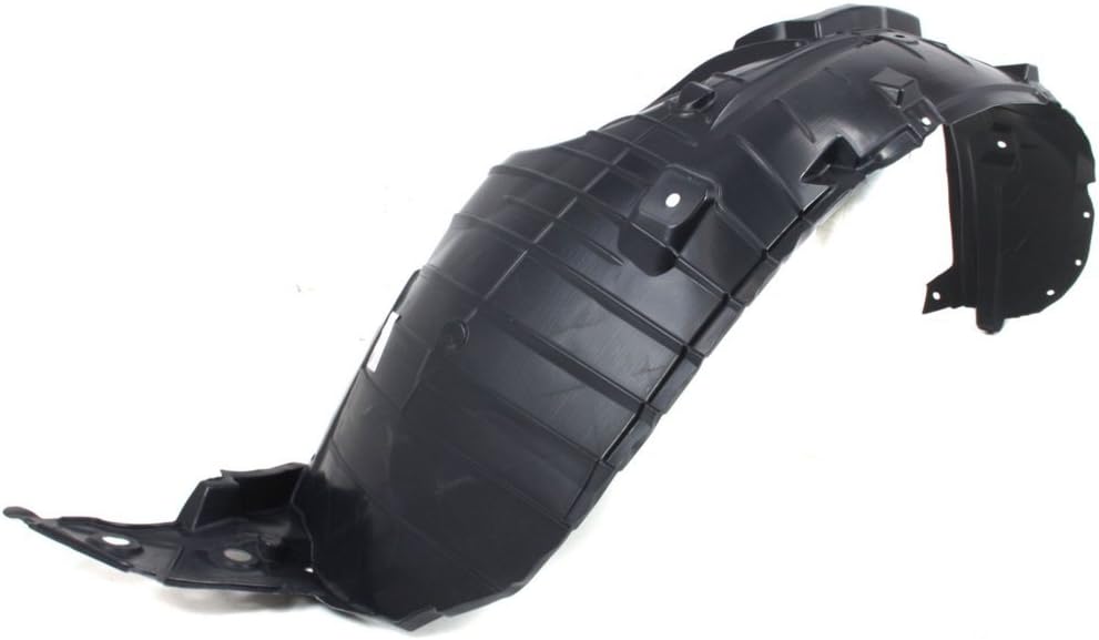 Evan Fischer Fender Liner Front, Driver Side Compatible with 2008-2013 Nissan Rogue2014-2015 Nissan Rogue Select Plastic Material - NI1248117