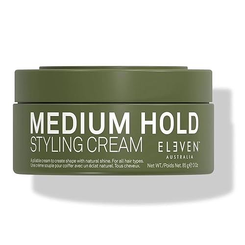 ELEVEN AUSTRALIA Crema para peinar el cabello de fijación media para hombres y mujeres, producto de pomada Slick Hold con cera de carnauba,