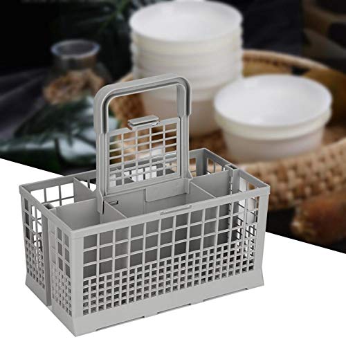 NP Zertylre Dishwasher Basket, Universal Dishwasher Basket Dinnerware Replacement Rack Accessory Cutlery Holder Fits for Most Dishwasher