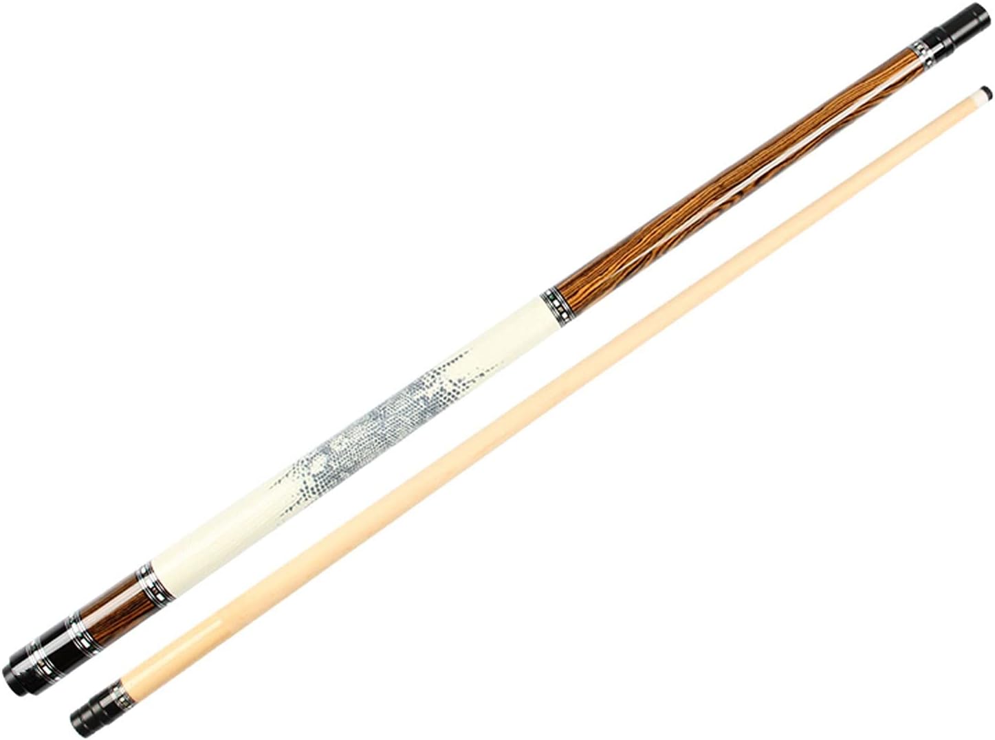 Pool Cue Stick Billiard Pool Cue 2-Piece Pool Cue 57 Inches 19/19.5/20 Ounces 10.5/11.5/13 Mm Tip North American Hard Maple Split Pool Cue with 21 Cm Extension Rod Pool Chalk Glove Wipes for Home or B