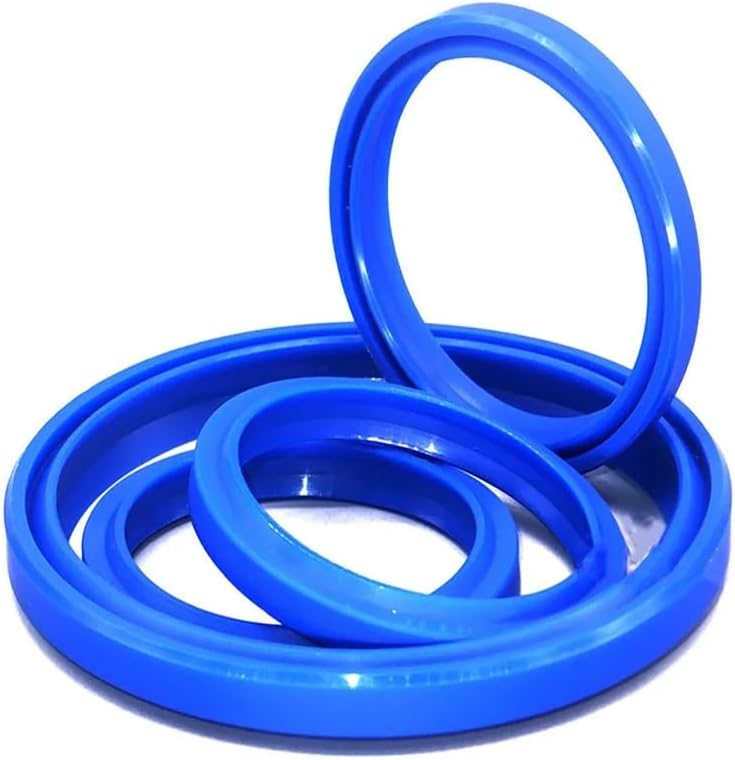 リップシール、UNラジアルシャフトシール、2個 油圧シリンダー オイルシール ID 10-160mm タイプ ポリエタンリング ガス