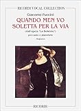 Quando men vo soletta per la via (boheme) chant