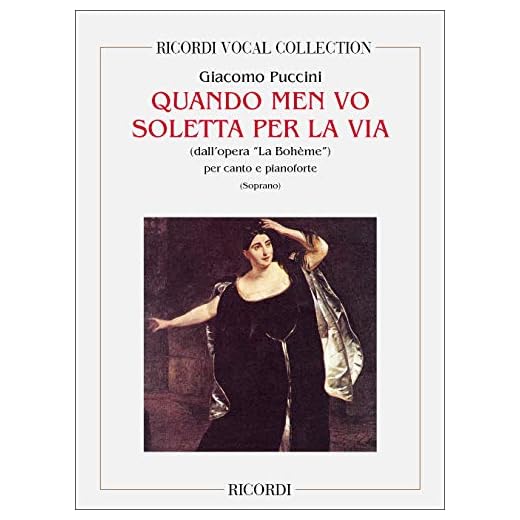 Quando men vo soletta per la via (boheme) chant