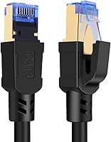 Vista 1 de Cat8 Ethernet Cable, High Speed Cat 8 Network Ethernet Patch Internet Cable with Gold Plated RJ45 Connector, Compatible with Cat7 Cat6, Gigabit