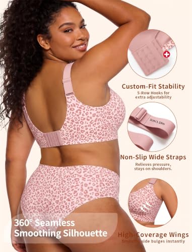 Image of Jelly Push Up Bra for Women Wireless Comfortable Seamless Full Coverage Bra