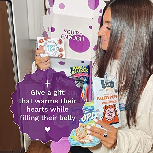 Healthy Vegan Snacks Care Package: Mix Of Vegan Cookies, Protein Bars, Chips, Vegan Jerky, Fruit & Nut Snacks, Great Vegan Gift Basket Alternative #TOP3