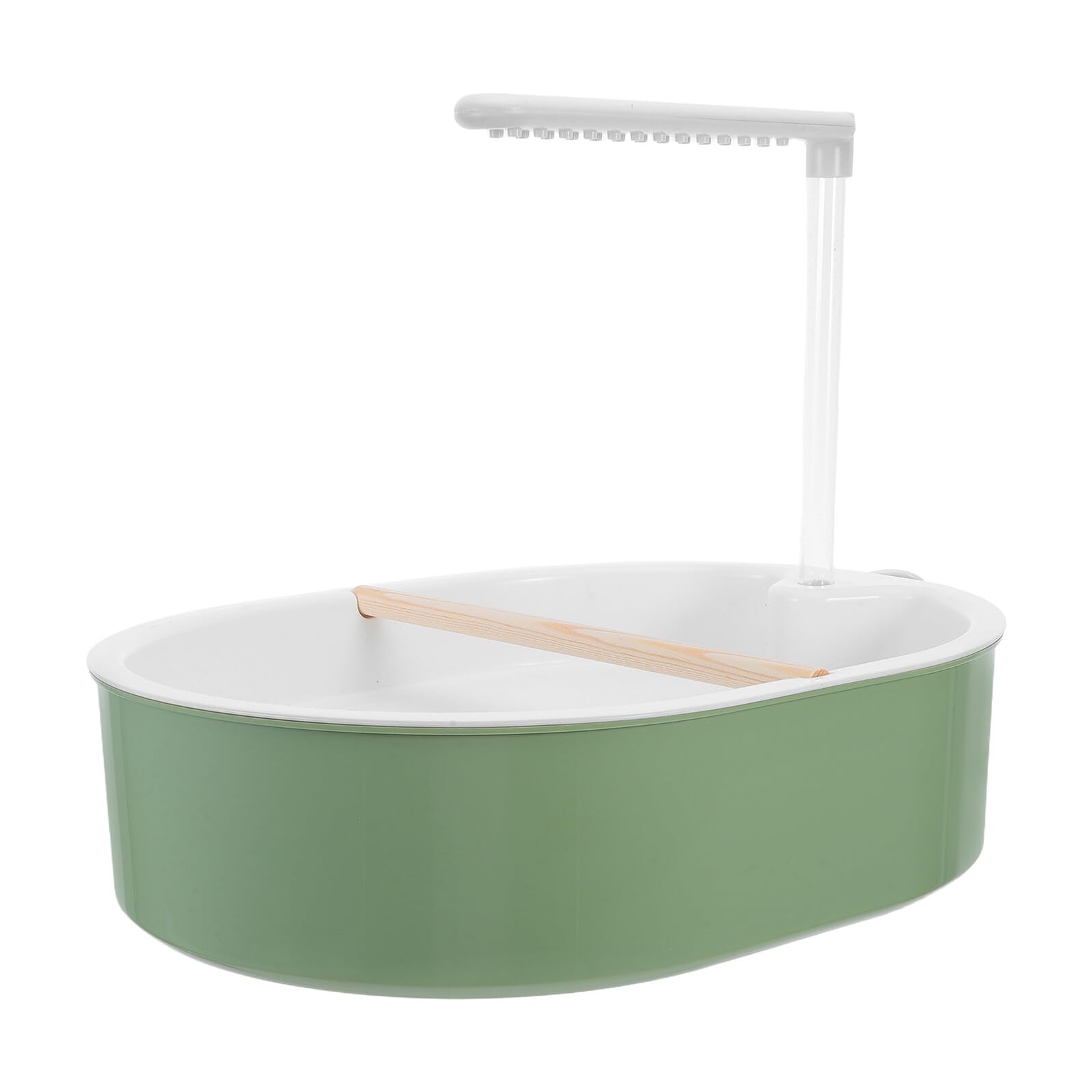 Vasca Automatica per Pappagalli con Pompa, Flusso D'acqua Circolante
