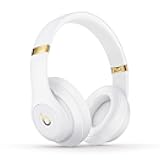 Studio3 Wireless Noise Cancelling Over-Ear Headphones - Apple W1 Headphone Chip, Class 1 Bluetooth, 22 Hours of Listening Time, Built-in Microphone - White