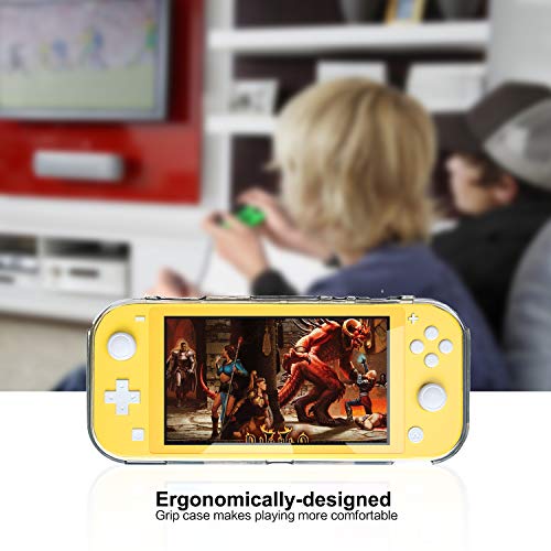 Nintendo Switch Lite Protective TPU Case, Tempered Glass Screen Protector by ECHZOVE - Used condition - Image 6